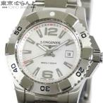 ロンジン LONGINES ハイドロコンクエスト L3.247.4.76.6 ホワイト SS 保証書付き 腕時計 レディース クォーツ 101872557