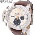 グラハム GRAHAM クロノファイター ヴィンテージ 2CVAS.S03A シルバー SS レザー 箱 保証書付 腕時計 メンズ 自動巻 101872614