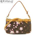  Louis Vuitton небольшая сумочка аксессуары sowa-ruM92006 Brown монограмма парусина Cherry bro Sam Sakura Mini сумка аксессуары сумка 101872950