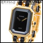 シャネル CHANEL プルミエール H0001 ブラック SS レザー 箱 保証書付 M 腕時計 レディース クォーツ 電池交換済 101875475
