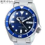 セイコー SEIKO 5スポーツ SBSA299 4R36-14B0 ブルー SS SKXシリーズ メカニカル デイデイト 箱・保証書付 腕時計 メンズ 自動巻 展示未使用 101877659