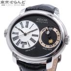 エポス EPOS GMT リミテッドエディション 3400RWHPBK ブラック MOP ステンレススチール レザー 999本限定 シェル 腕時計 メンズ 自動巻 101877792