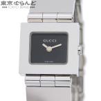 グッチ GUCCI スクエア 600L シルバーxブラック ステンレススチール 腕時計 レディース クオーツ 101878134