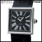 シャネル CHANEL マドモアゼル H0525 ブラック SS レザー スクエア 腕時計 レディース クォーツ式 電池式 101881144