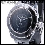 シャネル CHANEL J12 ファントム H6346 ブラック セラミック ステンレススチール 腕時計 レディース クォーツ 展示未使用 101883374
