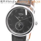エルメス HERMES グランドリュンヌ アキシマム アルソー AR8.810 □Q刻印 ブラック SS アリゲーター ムーンフェイズ 箱 保証書付 腕時計 自動巻 101885306