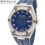 ロベルト・カヴァリ バイ フランク・ミュラー 065 シリーズ オープンデイト RV1G065P0021 ブルー SS ラバー 箱保付 腕時計 メンズ クォーツ式 電池式 101886575