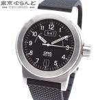オリス ORIS ビッグクラウン BC3 デイデイト 635-7500NHG ブラック SS ラバー 箱・保証書付き 腕時計 メンズ 自動巻 101889068