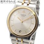 セイコー SEIKO クレドール GCAZ004 8J86-6A00 シルバー ステンレススチール K18YG 腕時計 メンズ クォーツ 仕上済 103018815