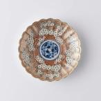 琳派桜樹文 5号皿 16cm 赤 中皿 小皿 