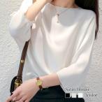 Tシャツレディースサテンブラウス5...