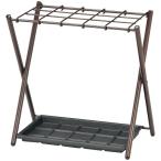 傘立て アンブレラスタンド レインラック 玄関 収納 スチール 受け皿付 高さ51cm 完成品 送料無料