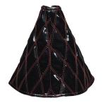 508410 モコモコ シフトブーツカバー　黒/赤糸　トラック用品