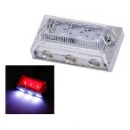 トラック用品　LED6  2WAYフラットマーカーランプNEO　24V レッド
