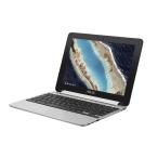 ASUS Chromebook Flip C101PA серебряный 10.1 type Note PC OP1 Hexa-core/4GB/eMMC16GB/C101