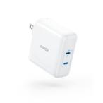 Anker PowerPort III 2-Port 100W (PD зарядное устройство 100W 2 порт USB-C быстрое зарядное устройство AC адаптер )[ складной 