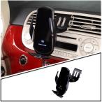 for Fiat 500 010-2015 Car Center Console Wireless Charging Mobile Phone Holder Decorative Accessories　並行輸入品