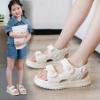 子供サンダル キッズ  スポーツサンダル ジュニア 子ども おしゃれ 歩きやすい アウトドア  姫系 女児 可愛い