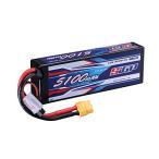 SIGP 2S 7.4Vリポバッテリー5100mAh 70Cハードケース（XT60コネクタ付き）RC車両に適しています車のトラックタンクバギートラギー