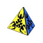 RainbowBox 3x3x3 ピラミッド 歯車スピードキューブ 競技用 3x3x3 三角形 歯車マジックキューブ 立体パズル 知育玩具 キューブパ