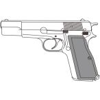  Marushin модель оружия X-PFC High Power коммерческий браунинг excellent HW из дерева рукоятка specification 