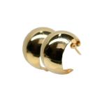 K18 月甲 ピアス 13mm×9mm【宅急便送料無料!】