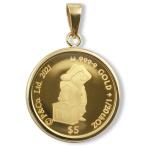 純金 1/20オンス Paddington Bear パディントン ベア コイン 金貨 ペンダントトップ 2021年限定
