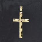 K18　18金　クロス　ペンダントトップ