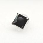 Yahoo! Yahoo!ショッピング(ヤフー ショッピング)K14WG　角4本爪　片耳　メンズピアス　5ｍｍＢＬキュービック（ネコポス便送料無料）