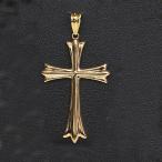 K18　18金　クロス　ペンダントトップ　52mm×33mm×2.9ｍｍ