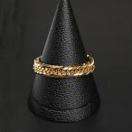 喜平　リング　18金　K18 トリプル　12面　喜平　リング 9号　約2.5g