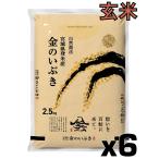 人気の玄米です。　令和7年産 金のいぶき15kg (2.5kg×6)玄米  宮城 登米 特別栽培米 農薬・化学肥料不使用 食事を完成させるお米 安い 米 お米