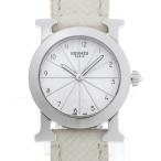 エルメス / HERMES　Hウォッチ ロンド　HR1.210　ホワイト　クオーツ 【中古】 HERMES - エルメス / HERMES Hウォッチ ロンド HR1.210 ホワイト