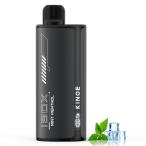 【特価セール】電子タバコ 使い捨て VAPE ミント 8500回吸引可能 持ち運び たばこ 特製リキッド 持ち運び シーシャ LEDモニター搭載 爆煙 ベイプ ニコチン0 IBOX