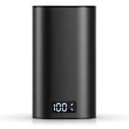 電子タバコ 使い捨て VAPE バッテリー本体 交換用 POD交換式 LEDディスプレイ搭載 爆煙 ベイプ 繰り返し充電可 大容量 持ち運びシーシャ マットブラック DBL BOX