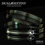 Yahoo! Yahoo!ショッピング(ヤフー ショッピング)「DUAL∞DESTINY]BlackLikeStyleブレスレット/ステンレス/316L/ペアブレスレット/KJ-DDB03