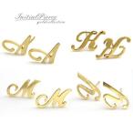 Yahoo! Yahoo!ショッピング(ヤフー ショッピング)イニシャルピアス 金属アレルギー対応ステンレスピアス人気の4種類 ゴールド A K M Y プチ Ss-3030