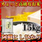 ふっくら柔らかくてにんまり阿蘇の高級米　お米 米 15kg 白米 送料別 最短 熊本県 阿蘇産 こしひかり 新米 令和7年産 コシヒカリ 5kg3個 くまもとのお米 富田商店 とみた商店