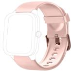 [ID205L ID205S]スマートウォッチ交換用ベルト単品 TPU リストバンド ウォッチベルト1パック  ピンク/ピンク/グリーン
