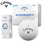 callaway SUPERSOFT мяч для гольфа 1 дюжина [ белый ] Callaway super soft WHITE
