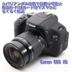 ショッピングEOS 中古 美品 Canon EOS X5 レンズセット キャノン 一眼レフ カメラ　自撮り 人気 初心者 おすすめ 新品8GBSDカード付