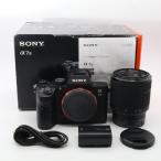 【シャッター回数：7400回】SONY α7III ILCE-7M3K レンズキット 28-70mm付属 ブラック〔SONY Eマウント〕