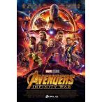 映画ポスター アベンジャーズ インフィニティウォー マーベル 27×40inc (68.9×101.6cm) US版 両面印刷 ds2