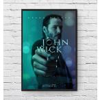  John wik фильм постер US версия чёрный рама имеется A3 размер mi1
