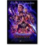  Avengers end игра фильм постер Avengers Endgame US версия чёрный рама имеется A3 размер mi1