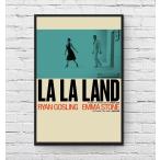 lala Land LaLaLand фильм постер US версия чёрный рама имеется A3 размер mi2