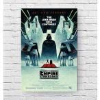  Звездные войны эпизод 5 фильм постер The Empire Strikes Back 40 anniversary commemoration дизайн US версия 11×17 дюймовый (27.9×43.2cm) mp1