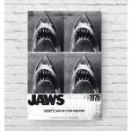  фильм постер Челюсти JAWS US версия 24×36 дюймовый (61×91.5cm) of4
