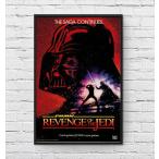  Звездные войны эпизод 6 Jedi. .. фильм постер US версия чёрный рама имеется A3 размер mi2