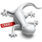 【Audi純正】アウディ ゲッコー コックピット エアフレッシュナー ライトグレー（オレンジの香り）